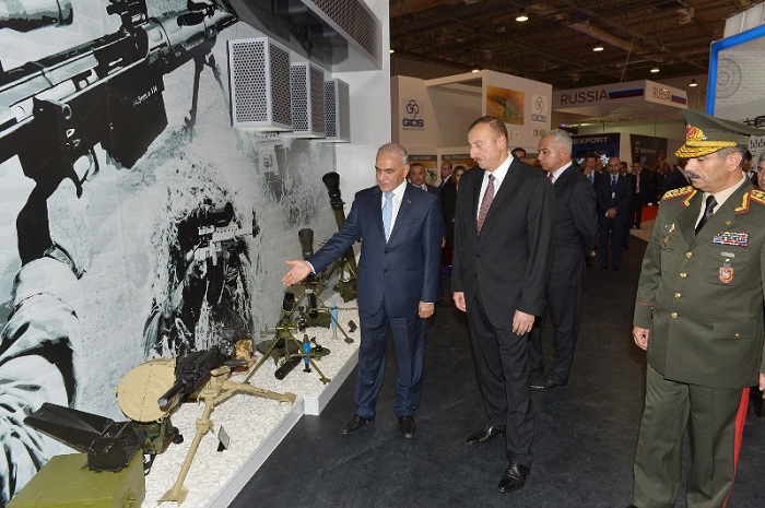 Ilham Aliyev attends ADEX 2016 exhibition 